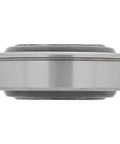 Heavy Duty Round Bore Agricultural Bearing With 0.756 Inch Inner Diameter And 2.44 Inch Outer Diameter For Farm Machinery Straight Swap Replacement side view showing precision build quality.