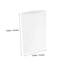 Straight Up Epe Foam Expandable Packing Sleeves In A 100 Piece Lot, 25cm x 15cm white foam sleeve for dish protection.