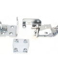 Heavy Duty Front Right Door Hinge Replacement For Cadillac Escalade 2002 2006 Pair Of Rock Solid Chrome Passenger Side Hardware