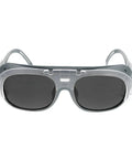 Rock Solid Badass Welding Goggles For Men With Black Gray Dark Tint Lenses Dustproof Splash Resistant Arc Gas Safety Eyewear heavy duty eye protection with clear frame.