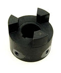 Top-Shelf L100 Flexible L-Jaw Coupling Half, 3/4 inch bore L jaw coupling made of premium brass.