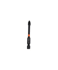 Heavy Duty Badass Cordless Drill Set Featuring Brushless Motor And Three Variable Speed Settings Knockout Torque For Tackling Any Home Reno And Diy Task Us Plug Included - Black screwdriver bit with a hex shank.