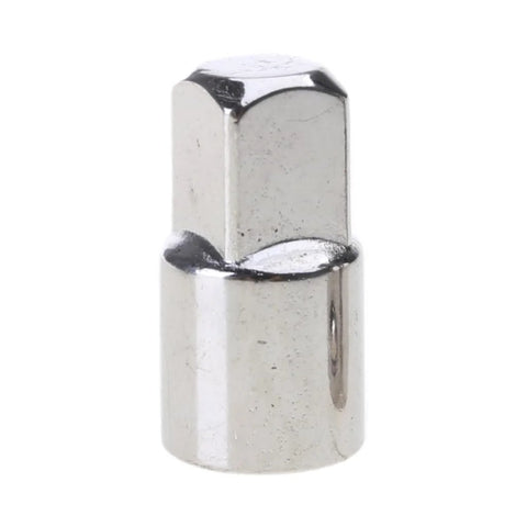 URTERYSER 3/8-inch socket adapter sleeve with hex connector, chrome-plated metal for electric wrench extension