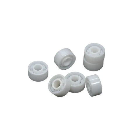 1PC Premium ZrO2 Ceramic Bearing for Spinning and Bait Casting Reels Plastic Outer Ring precision balls in various sizes.