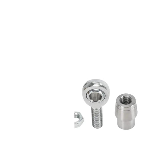 Straight Up Heavy Duty Steering Rod End Kit Featuring Dope Five Eighths Inch Chromoly Heim Joints With Left And Right Hand Threads, includes nuts.