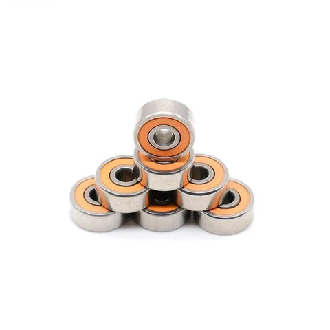 280 Piece Pack Abec Seven Hybrid Ceramic And Stainless Steel Ball Bearings Super Slick Fast Turning Twin Sealed Precision stacked.