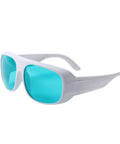 Top Tier Laser Safety Goggles Delivering Kick Ass OD4 Shield Blocking Six Two Zero Through Seven Zero Nanometer Red Beams Clear Polished Frames
