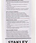 Package back view of Five Sixteenth To Eighteen Inch Coarse Thread Repair Kit For Tapped Holes Universal Fit Includes Twelve Inserts Tap And Installation Tool Complete Repair System