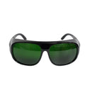 Heavy Duty Laser Safety Glasses For Handheld Fiber Welding With Real Deal OD8 Plus DIN4 Coverage Spanning 900 To 1100 Nm front view