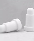 Top Shelf Ceramic Positioning Pin For Nut Electrode Insulated Spot Welding Machine Parts High Temperature Resistant Beveled M12, white, heavy-duty design.