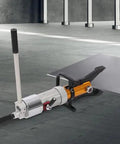 Straight Up Badass 360 Rotating Hydraulic Spreaders And Shears 18 Ton Cutting Force 5.5 Ton Expansion Portable Locksmith Tool With Aluminum Case on a smooth surface.