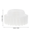 Plastic Washer Clutch Replacement Part For Washing Machine Gear With Smooth Operation And Quiet Performance, Durable And Easy Install For Home Laundry Use, 4.8cm white plastic part