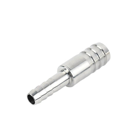 One Pack Adjustable Pagoda Straight Hose Butt Fittings With Variable Diameter 4mm To 60mm Fits 15 Hose Sizes Durable Multi Size Connector close-up