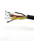 Wires of 60mm Outer Diameter Hollow Shaft Rotary Encoder 5V DC Line Drive Output 1000 Pulses Per Revolution exposed