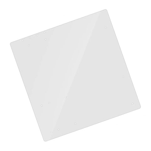 Transparent Acrylic Overlock Computer Case DIY Base Stand For MATX Motherboard 4mm Thick 268x268 mm Open Air Cooling