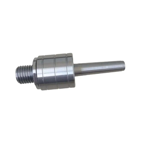 Beefed Up Live Tailstock Chuck Adapter For Wood Lathe Converts Dead Tailstock To Live With 1 Inch By 8 Tpi Thread Mount And Number Two Morse Taper Mount, Fits Wood Lathe Chuck Accessories, side view