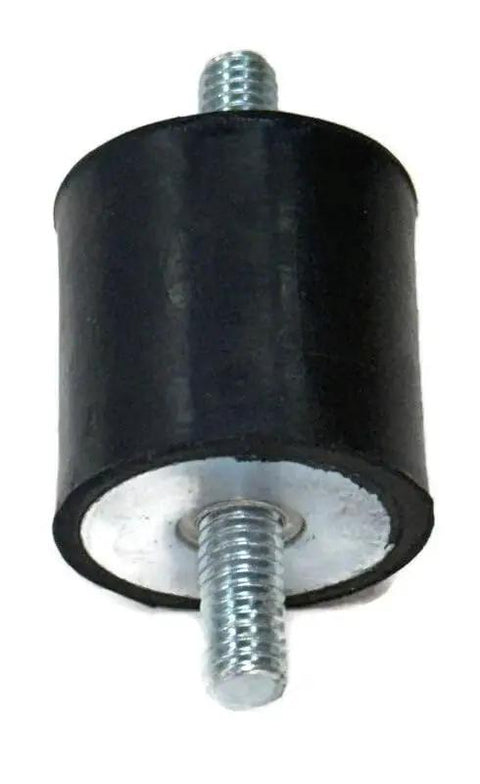 Heavy Duty Rubber Isolation Mount For Air Intake Anti Vibration Damper Cold Short Ram Kits Featuring Solid Steel Studs, black rubber construction.