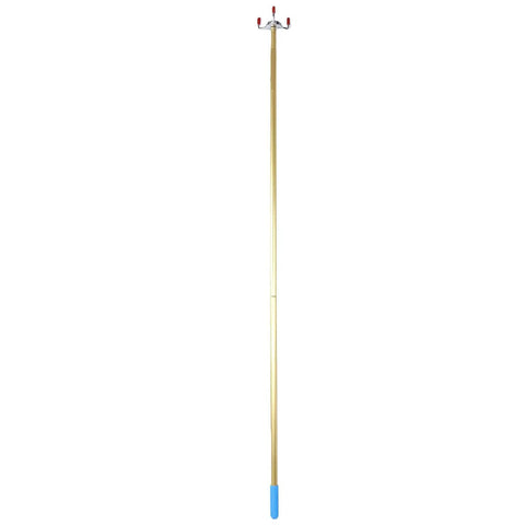 Made From Premium Aluminum Alloy This Smoke Detector Removal Pole Boasts An Extended Handle and secure grip head for high ceilings.