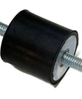 Heavy Duty Rubber Isolation Mount For Air Intake Anti Vibration Damper Cold Short Ram Kits Featuring Solid Steel Studs close-up view.