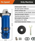 75Mm Six Speed Electric Angle Grinder With Pure Copper Motor And Thermal Cut Off Engineered Damn Tough For Rugged Polishing And Professional Grinding Projects Set One with specifications