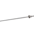 SFU1605 Rolled Ballscrew With Anti Backlash Ballnut 1000Mm Length 16Mm Diameter For Cnc Router And Milling Machine, shown from side angle.