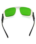 Kickass Red Laser Safety Glasses Shielding Eyes From 650Nm 808Nm 980Nm Beams Featuring Od2 Plus And Od5 Plus Optical Density clear wraparound frames.