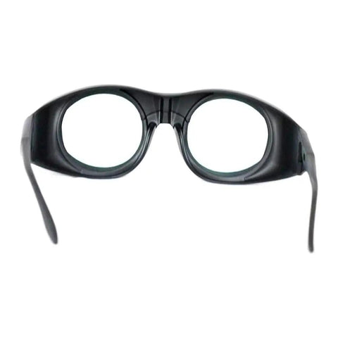 Kickass Laser Safety Glasses Shield Your Peepers From 980Nm To 2500Nm Beams With Serious Od Five Plus Rating And Hella Crisp Vision Cert Approved Protective Goggles front view.