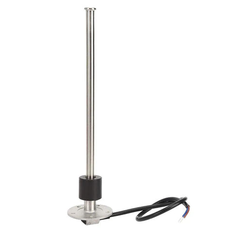 Durable 316 Stainless Steel Boat Fuel Tank Sending Unit With Darn Tough IP67 Waterproof Seal And Dead Simple Gauge Float Sensor Built For RV Pickup Truck Camper Van 200Mm showing 200mm probe and connection wires.