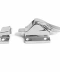 Top Shelf Marine Door Latch Featuring Rock Solid 316 Stainless Steel Construction And Smooth Twist Catch Mechanism