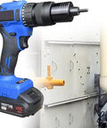 Electric Cordless Rivet Nut Gun With Brushless Motor And 4000 Mah Battery for telecom auto repair, featuring durable design.