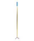 Heavy Duty Smoke Detector Removal Pole With Reinforced Aluminum Shaft For High Ceilings, slim 4.85 meter tool with blue grip.