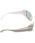 Heavy Hitter Laser Safety Glasses For Erbium 2700 To 3000Nm With Od 6 Plus Optics side view showing clear high viz lenses.