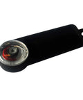 Rotation Tester And AC Detector For Circulating Pumps And Solenoid Valves A Handy No Brainer Direction Indicator And Magnetic Field Detector For HVAC And Electrical Maintenance shown in black casing with clear top.