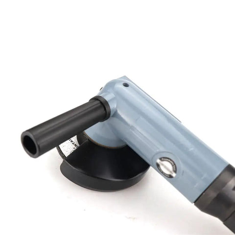 Heavy Duty 4 Inch Pneumatic Angle Grinder With Stepless Speed Control And Front Exhaust Cooling For Crushing Rust Polishing Steel