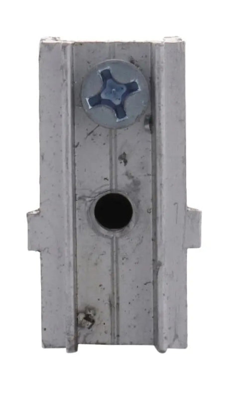 Heavy Duty Nylon Patio Sliding Door Roller With Precision Bearing Wheels For Quiet Smooth Operation That Glides Like New And Replaces Outdated Track Hardware Fast, showing front view of roller.