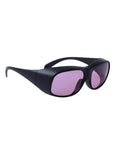 Top Shelf Laser Safety Glasses With Near Infrared Protection Blocking 740 Nm To 850 Nm featuring OD5 Plus, sleek black design.