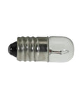 20 Pack Of Premium Quality Epic 12V 3W E10 Warm White Miniature Screw Base Light Bulbs That Handle The Grind For Circuit Testing Equipment Inspection And Socket Replacement Without Breaking A Sweat, showing detailed view of E10 bulb.