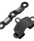 Heavy Duty Sewing Hooks And Eyes Closures For Bra Trousers Skirt Repair Rust Proof Steel Snaps Durable DIY Craft Fastener Kit with black metal hooks