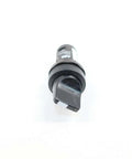 Front view of 3-Position Selector Switch Single Unit, 300 V AC Panel Mount Rotary Control, heavy duty industrial operator
