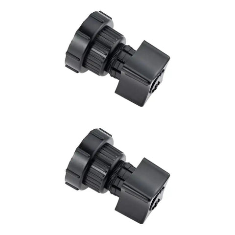 Dang Tough Swap Replacement Air Compressor Regulator Valve Knob Pair for Sanborn Craftsman with plastic female threads.