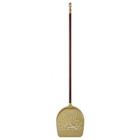 Perforated Aluminum Pizza Peel For Easy Pizza Sliding Pro Style 13 Inch Aluminum Alloy Bake Paddle With Wood Handle