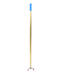 Heavy Duty Smoke Detector Removal Extension Pole Aluminum Alloy For High Ceilings, vertical view, blue handle, sturdy build.