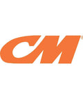 Logo of CM brand in orange, representing quality equipment related to Premium Dual Speed Electric Motor Delivering 20 And 6 6 HP Of Rock Solid Power For Heavy Duty Shop Equipment Running Smoothly At 1800 To 600 RPM Reliable Workhorse Drive Unit.