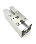 Heavy Duty Stainless Steel Solar Panel Grounding Clip And Washer Spacer Set Of Fifty For Photovoltaic Roof Shed Rail Systems, silver color.