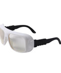 Heavy Duty Infrared Laser Safety Goggles Built Straight For Holmium And Thulium Systems From 1900 To 3000Nm white frame with clear lenses