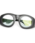 Kickass Laser Safety Glasses Shield Your Peepers From 980Nm To 2500Nm Beams With Serious Od Five Plus Rating And Hella Crisp Vision Cert Approved Protective Goggles with padded nose bridge.