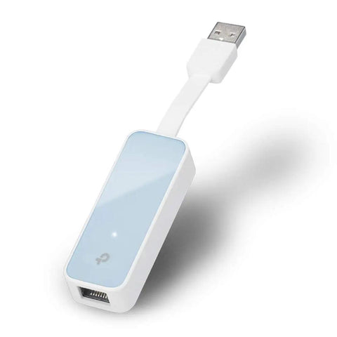 Hassle Free Usb To Ethernet Network Adapter With Rj45 Fast Port Plug And Play Compact Portable Build for stable internet on devices.