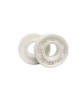 Chromium Steel Rear Wheel Bearing Drop In Replacement Built Damn Tough With Zero Play And Heavy Duty Load Capacity For Fresh Automotive Projects And Heavyweight Rides Top Notch Specs, two white bearings.
