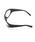 Side view of Badass Heavy Duty CO2 Laser Safety Glasses Packing Hardcore OD6 Shielding Across The 9000 To 11000 Nanometer Range.