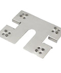 Built Tough Stainless Solar Panel Grounding Clips 50 Pack stainless steel washer spacer with holes for rooftop installations